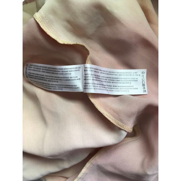 C/MEO Collective Blindfold Dress Flame Yellow Tie Front Long Sleeve US 10 - Picture 15 of 16